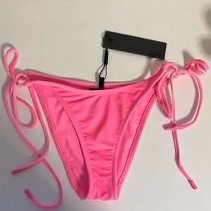 NWT Triangl momo pink velvet bottoms
